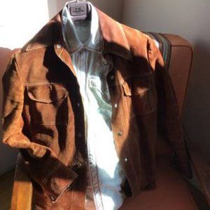 Arsa Suede Leather Jacket, Made In California!